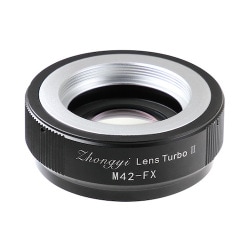 ヨドバシ.com - 中一光学 Lens Turbo2 M42-FX [M42マウントレンズ-富士