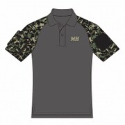 モンスターハンター ポロシャツ for PATCH カモフラージュ GREEN L [キャラクターグッズ]