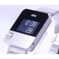 新品未使用Braunデジタル腕時計ブラウンBN0106SLBTG