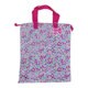 花柄体操服バッグ パープル 6651402-F