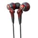 High-MFD SYSTEM HP-NHR11 インナーイヤーヘッドホン レッド HP-NHR11R
