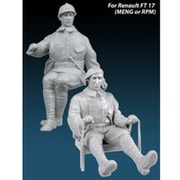 1/35 FN35099 仏ルノーFT17乗員2体 WW-1 [1/35スケール プラモデル]