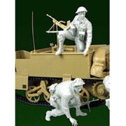 1/35 FN35104 英ブレンガンキャリヤー搭乗兵2体 Part.2 1944年6月 [1/35スケール プラモデル]