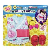 ぽぽちゃん ローズ柄ドレス浴衣セット [1歳から]