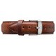 1020DW [Wrist band leather ST mawes Silver 13mm]