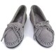 401T [モカシン KILTY SUEDE MOC HARDSOLE （キルティスエードモカシンハードソール） レディース 25.0cm ミディアムグレー]