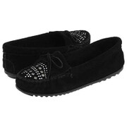 500 [モカシン STUDDED MOC（スタデッドモカシン） レディース 23.0cm ブラック]