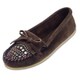 503 [モカシン STUDDED MOC（スタデッドモカシン） レディース 22.0cm ダスティブラウン]