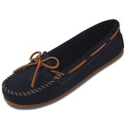 619R [モカシン BOAT MOCS（ボートモック） レディース 24.0cm ネイビー]