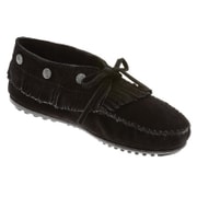 530 [モカシン FRINGED MOC（フリンジモカシン） レディース 23.0cm ブラック]