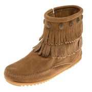ブーツ DOUBLE FRINGE SIDE ZIP BOOT(ダブルフリンジサイドジップブーツ) レディース 23.0cm トープ 697T