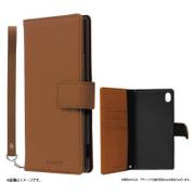 LP-XPZ4LBSBR [Xperia Z4 SO-03G用 ブックタイプ PUレザーケース BOOK SMART(スマート) ブラウン]