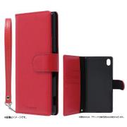 AQUOS EVER SH-04G用 ブックタイプ PUレザーケース BOOK ACE(エース) レッド LP-SH04GLBARD