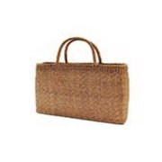91470 [山葡萄バッグ33 さわ皮 アジロ編 内布]