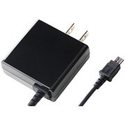 スマートフォン用 急速充電対応 1.8A出力 AC充電器 2.5m ブラック IAC-18SP03LKN
