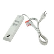 コード付タップ USB2個口+コンセント2個口 2m WBT-USB2022SB