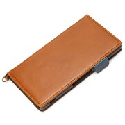 PG-XZ4FP01CM [Xperia Z4専用 フリップケース キャメル]