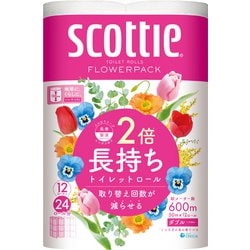 スコッティ フラワーパック 2倍巻き [12ロール ダブル]