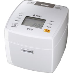 ヨドバシ.com - 三菱電機 MITSUBISHI ELECTRIC IH炊飯器 5.5合炊き 炭炊釜 ピュアホワイト NJ-VE106-W  通販【全品無料配達】