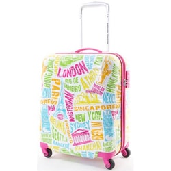 ヨドバシ.com - アメリカンツーリスター AMERICAN TOURISTER MV+(エムブイ プラス) ハード Spinner 50  旅行日数目安：1～2泊 35L TSAロック搭載 機内持ち込み可 WHITE MULTI LANDMARK HS MV＋ 31T*72001  通販【全品無料配達】