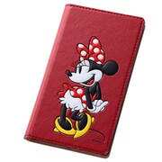 AQUOS ZETA SH-03G用 ポップアップ・ブックレザーケース(合皮) ミニー RT-DSH03GJ/MN