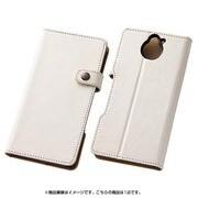 ARROWS NX F-04G用 ブックレザーケース（合皮） ホワイト RT-F04GLBC1/W