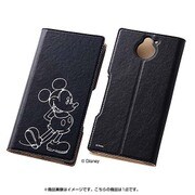 ARROWS NX F-04G用 ホットスタンプ・ブックレザーケース（合皮） ミッキー RT-DF04GI/MK