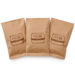 軽くてソフトパック 生豆時105g×3種類 中深焙煎 細挽