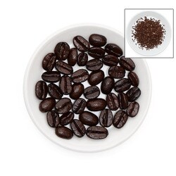 たまじブレンド 生豆時315g 極深焙煎 粗挽