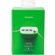 5.1A USB4ポート充電器 グリーン 4USB Charger 5.1A JELLY5.1/Green