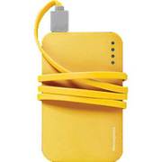 リチウムポリマー充電器 9000mAh イエロー Gummy 9000mAh/Yellow