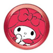 アルミボタンシール 指紋認証対応 [マイメロディ マイメロ]