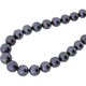 最高品質オーロララグーン黒蝶パールチョーカー 9.0～11.8mm(真珠科学研究所鑑別書付き) 0001985183