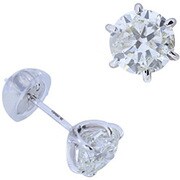 Pt900 ダイヤ2.054ct ピアス 0002061453