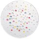 DANSK BUBBLECONFETTI サラダプレート