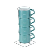 DANSK KobenstyleStoneware ミニカップ 4pcs ティール