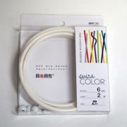 WC 自遊自在 φ6.0×2m巻 スノー [自遊自在　デザイン用合成樹脂被覆カラーワイヤ]