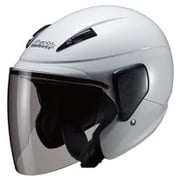 バイク用ヘルメット 57-60cm未満対応 M-520 SEMI JET ホワイト