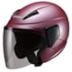 バイク用ヘルメット  57-60cm未満対応 M-520 SEMI JET ローズメタリック