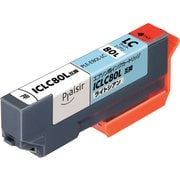 互換インクカートリッジ エプソン ICLC80L ライトシアン(染料) PLE-E80L-LC