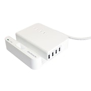 USB充電ポート付 スマートOAタップ ホワイト OWL-OTA2U4ST18-WH