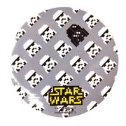 STAR WARS(スター・ウォーズ) ステッカー 大図まこと グレー