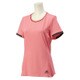 ITT92 A96176 J/L [レディース ランニング Snova climachill 半袖シャツ クライマチル Lサイズ チルフラッシュレッドメランジ/ブラック]