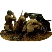 PF72025 [1/72 ポ・ボフォース37mm対戦車砲2門&砲兵6体付き]