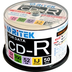 ヨドバシ.com - RiDATA ライデータ CD-R700EXWP.50RT C [データ用CD-R