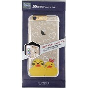 SG6376i6 [クリアアートイルミケース iPhone 6/6s 4.7インチ用ケース GDカップルダック]