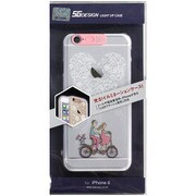SG6377i6 [クリアアートイルミケース iPhone 6s/6 4.7インチ用ケース PKハートバイク]