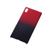RT-XZ4C5/BR [Xperia Z4 SO-03G用 グラデーションハードケース ブラック/レッド]