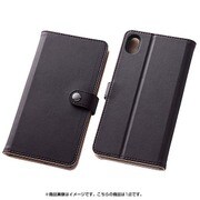 RT-XZ4LBC1/DK [Xperia Z4 SO-03G用 ブックレザーケース（合皮） ダークブラウン]