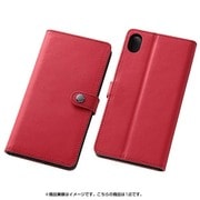 RT-XZ4LBC6/R [Xperia Z4 SO-03G用 シンプルブックレザーケース（合皮） レッド]